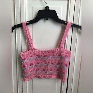 S Pink Tach Top